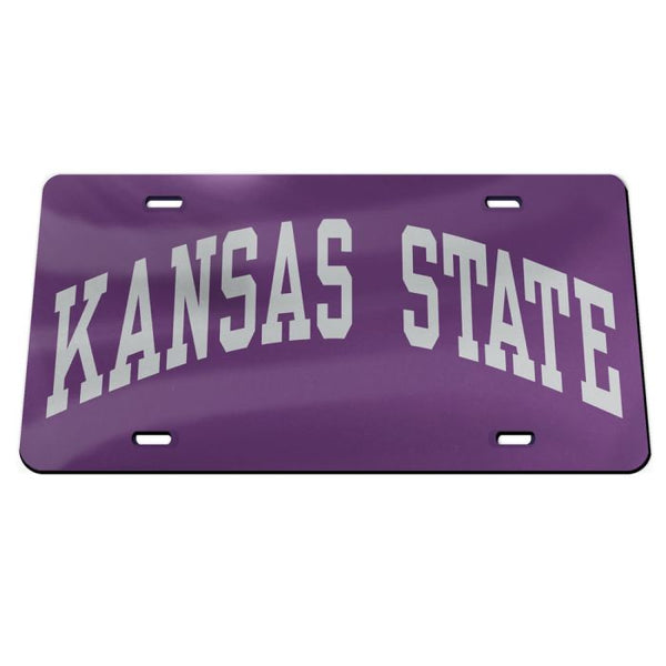 Wholesale-Kansas State Wildcats Acrylic Classic License Plates