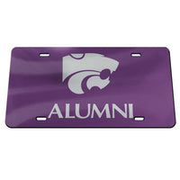Wholesale-Kansas State Wildcats Acrylic Classic License Plates