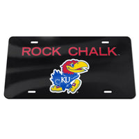 Wholesale-Kansas Jayhawks Specialty Acrylic License Plate