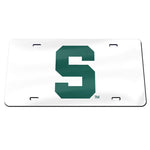 Wholesale-Michigan State Spartans Acrylic Classic License Plates