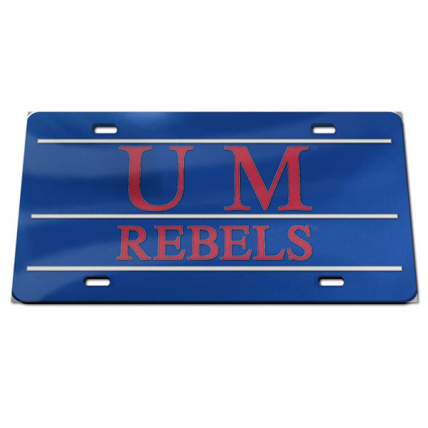 Wholesale-Ole Miss Rebels Acrylic Classic License Plates