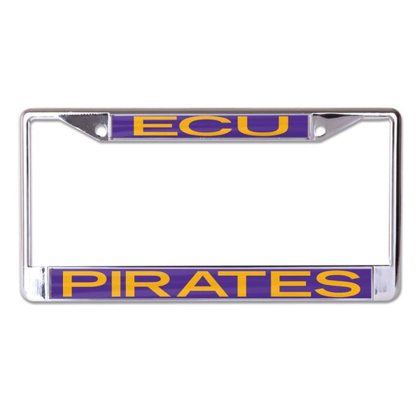 Wholesale-East Carolina Pirates Lic Plt Frame S/L Printed