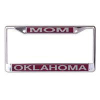 Wholesale-Oklahoma Sooners Lic Plt Frame S/L Printed