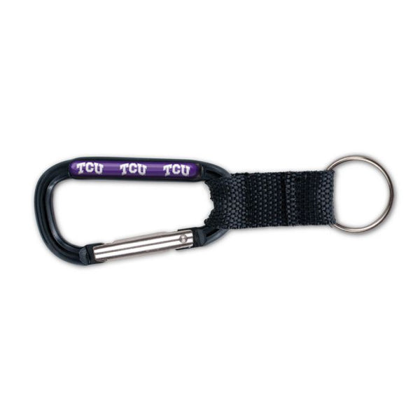 Wholesale-TCU Horned Frogs Carabiner Key Chain