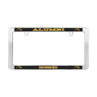 Wholesale-Southern Miss Golden Eagles Lic Plt Frame Metal Thin Rim Value