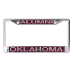 Wholesale-Oklahoma Sooners GLITTER LETTERS Lic Plt Frame S/L Printed