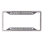 Wholesale-Ohio State Buckeyes FROSTED Lic Plt Frame S/S Printed