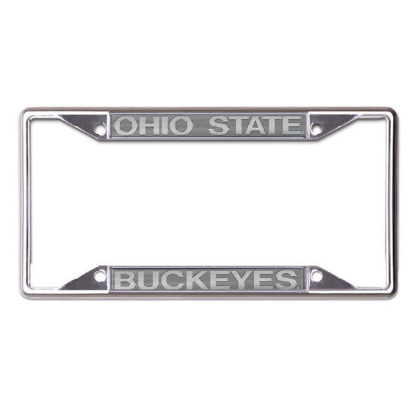 Wholesale-Ohio State Buckeyes FROSTED Lic Plt Frame S/S Printed