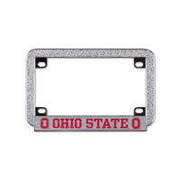 Wholesale-Ohio State Buckeyes Motorcyle Metal Plate Frame Domed