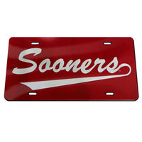 Wholesale-Oklahoma Sooners Specialty Acrylic License Plate