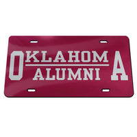 Wholesale-Oklahoma Sooners Specialty Acrylic License Plate