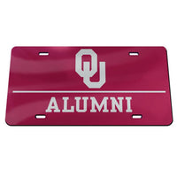 Wholesale-Oklahoma Sooners Specialty Acrylic License Plate