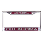 Wholesale-Oklahoma Sooners Lic Plt Frame S/L Printed