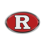 Wholesale-Rutgers Scarlet Knights Chrome Metal Domed Emblem