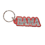 Alabama Crimson Tide Keychain w/Letters