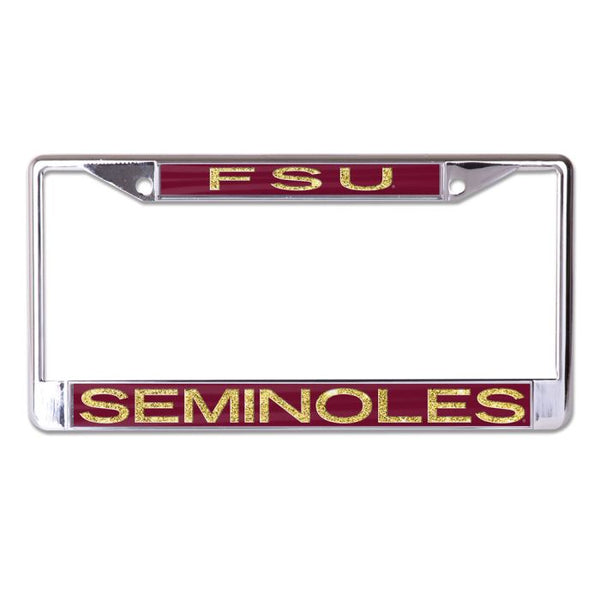 Wholesale-Florida State Seminoles Lic Plt Frame S/L Printed