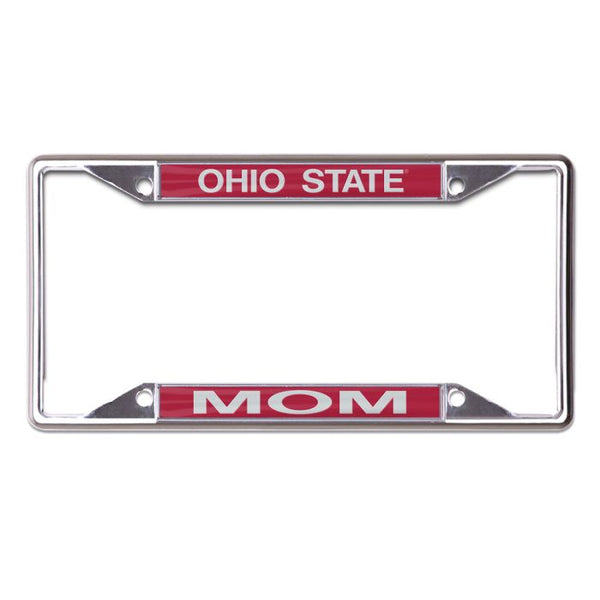 Wholesale-Ohio State Buckeyes MOM Lic Plt Frame S/S Printed