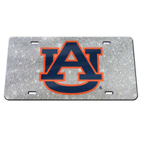 Wholesale-Auburn Tigers GLITTER BACKGROUND Acrylic Classic License Plates