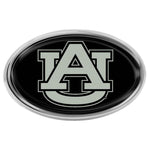 Wholesale-Auburn Tigers Chrome Metal Domed Emblem