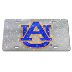 Wholesale-Auburn Tigers GLITTER Acrylic Classic License Plates