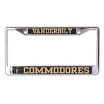 Wholesale-Vanderbilt Commodores MEGA Lic Plt Frame S/L Printed