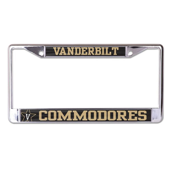 Wholesale-Vanderbilt Commodores MEGA Lic Plt Frame S/L Printed