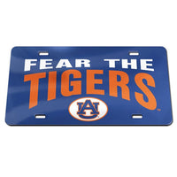 Wholesale-Auburn Tigers Specialty Acrylic License Plate