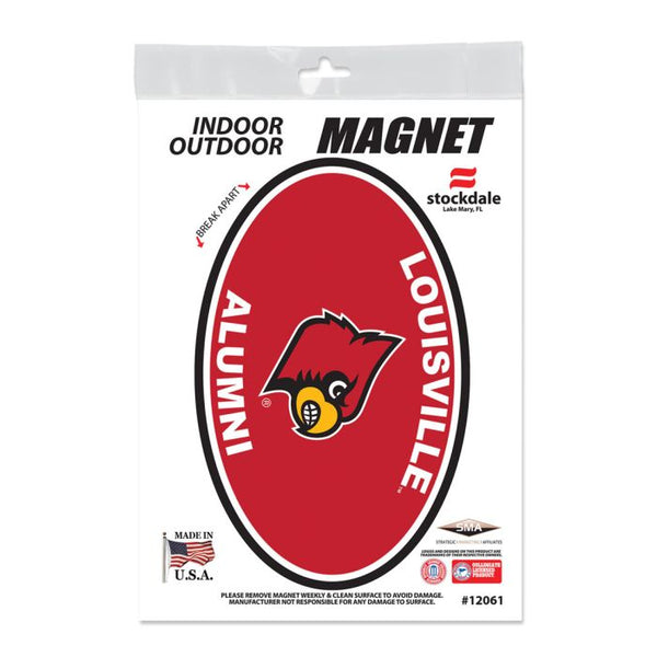 Wholesale-Louisville Cardinals Outdoor Magnets 5" x 7"