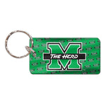 Marshall Thundering Herd Keychain Rectangle