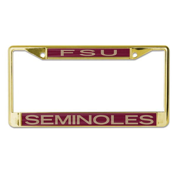 Wholesale-Florida State Seminoles Lic Plt Frame S/L Printed