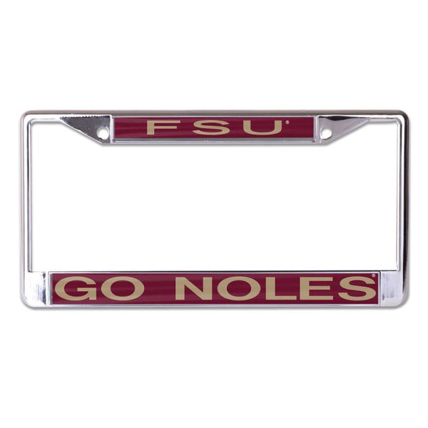 Wholesale-Florida State Seminoles Lic Plt Frame S/L Printed