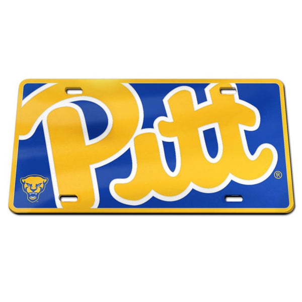 Wholesale-Pittsburgh Panthers Mascot MEGA Specialty Acrylic License Plate