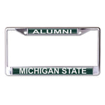 Wholesale-Michigan State Spartans Lic Plt Frame S/L Domed