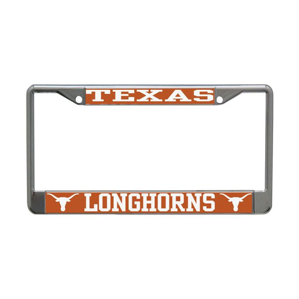 Wholesale-Texas Longhorns Lic Plt Frame S/L Printed