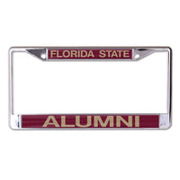 Wholesale-Florida State Seminoles Lic Plt Frame S/L Printed
