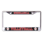 Wholesale-Nebraska Cornhuskers Lic Plt Frame S/L Domed