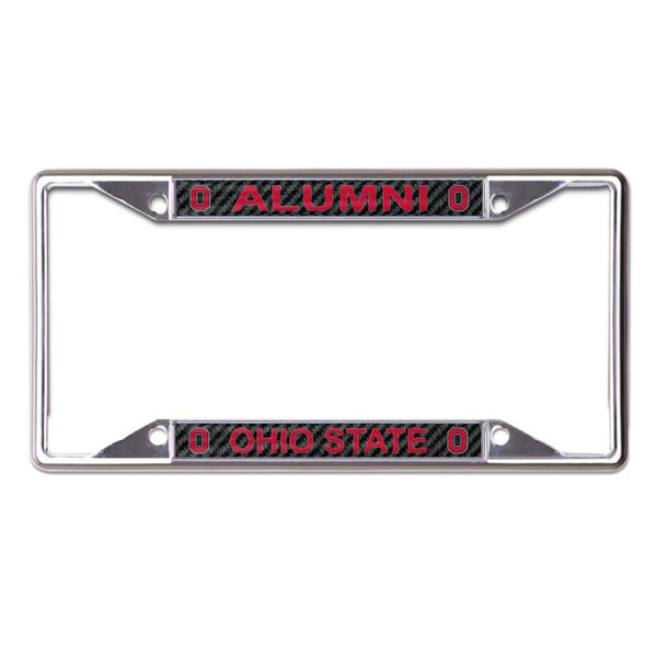 Wholesale-Ohio State Buckeyes CARBON Lic Plt Frame S/S Printed