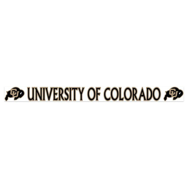 Wholesale-Colorado Buffaloes Window Decals 2" x 19"