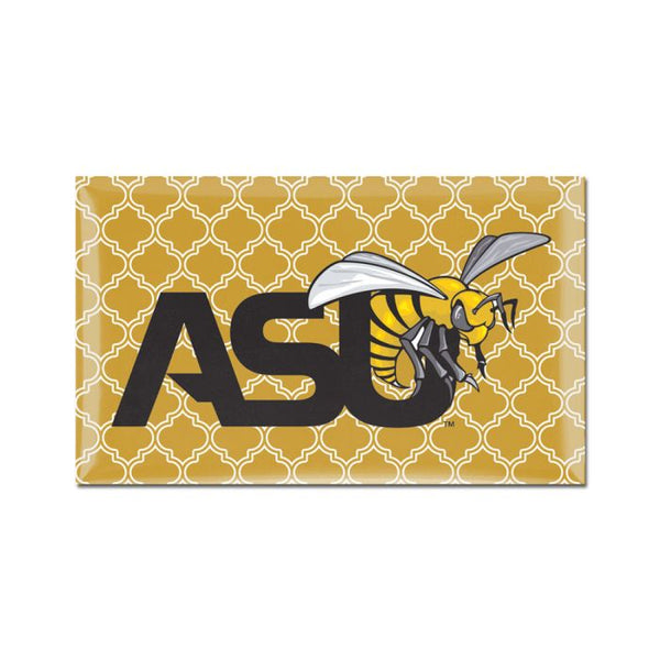 Wholesale-Alabama State Hornets Domed Magnets 3" x 5"