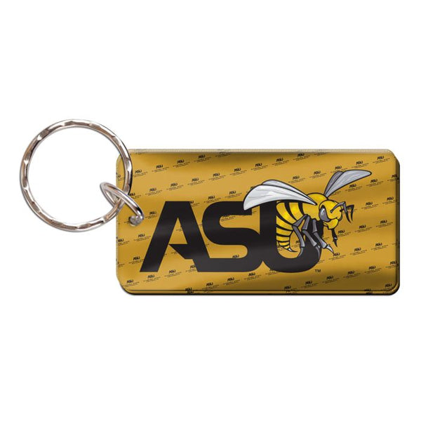 Wholesale-Alabama State Hornets Keychain Rectangle