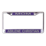 Wholesale-Abilene Christian Wildcats GLITTER LETTERS Lic Plt Frame S/L Printed