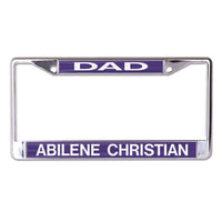 Wholesale-Abilene Christian Wildcats Lic Plt Frame S/L Printed