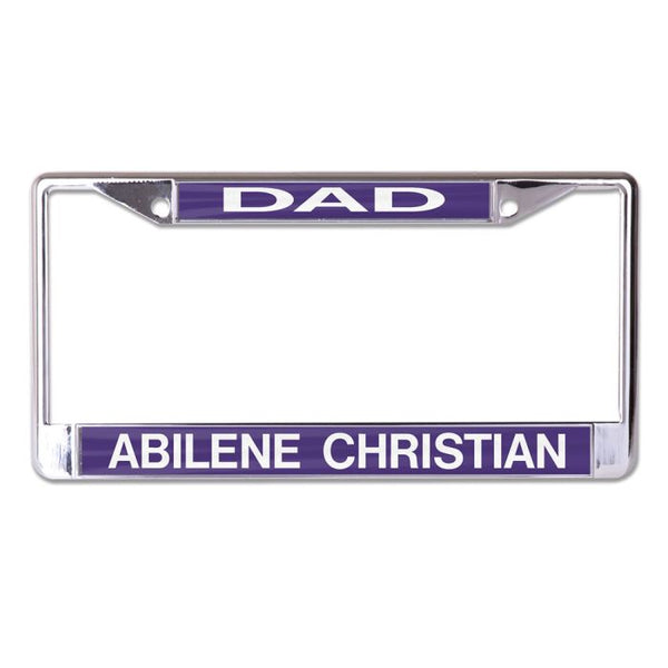 Wholesale-Abilene Christian Wildcats Lic Plt Frame S/L Printed