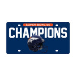 Denver Broncos SUPER BOWL 50 Acrylic Classic License Plates