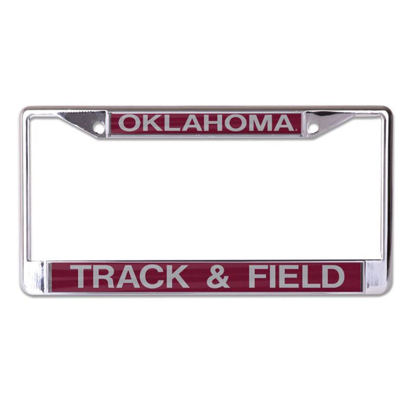 Wholesale-Oklahoma Sooners Lic Plt Frame S/L Printed