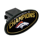 Denver Broncos Oval 2" Hitch Receiver