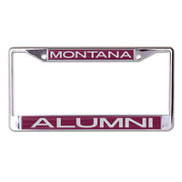 Wholesale-Montana Grizzlies Lic Plt Frame S/L Printed