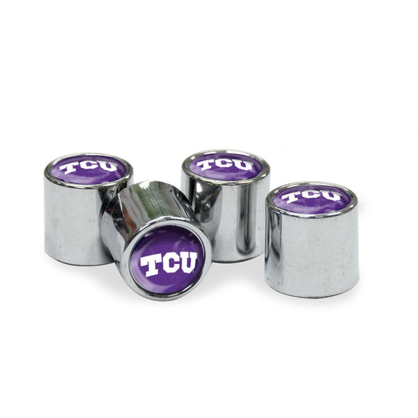 TCU Horned Frogs Valve Stem Caps