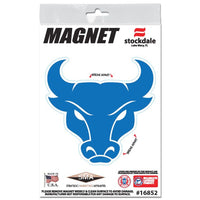 Wholesale-Buffalo Bulls Outdoor Magnets 3" x 5"