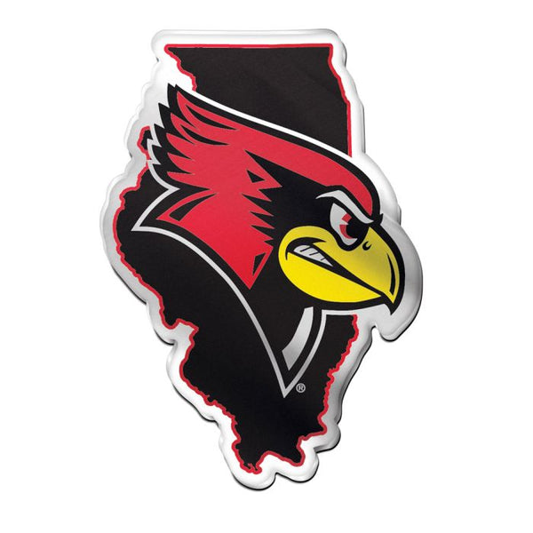 Wholesale-Illinois State Redbirds STATE Acrylic Auto Emblem